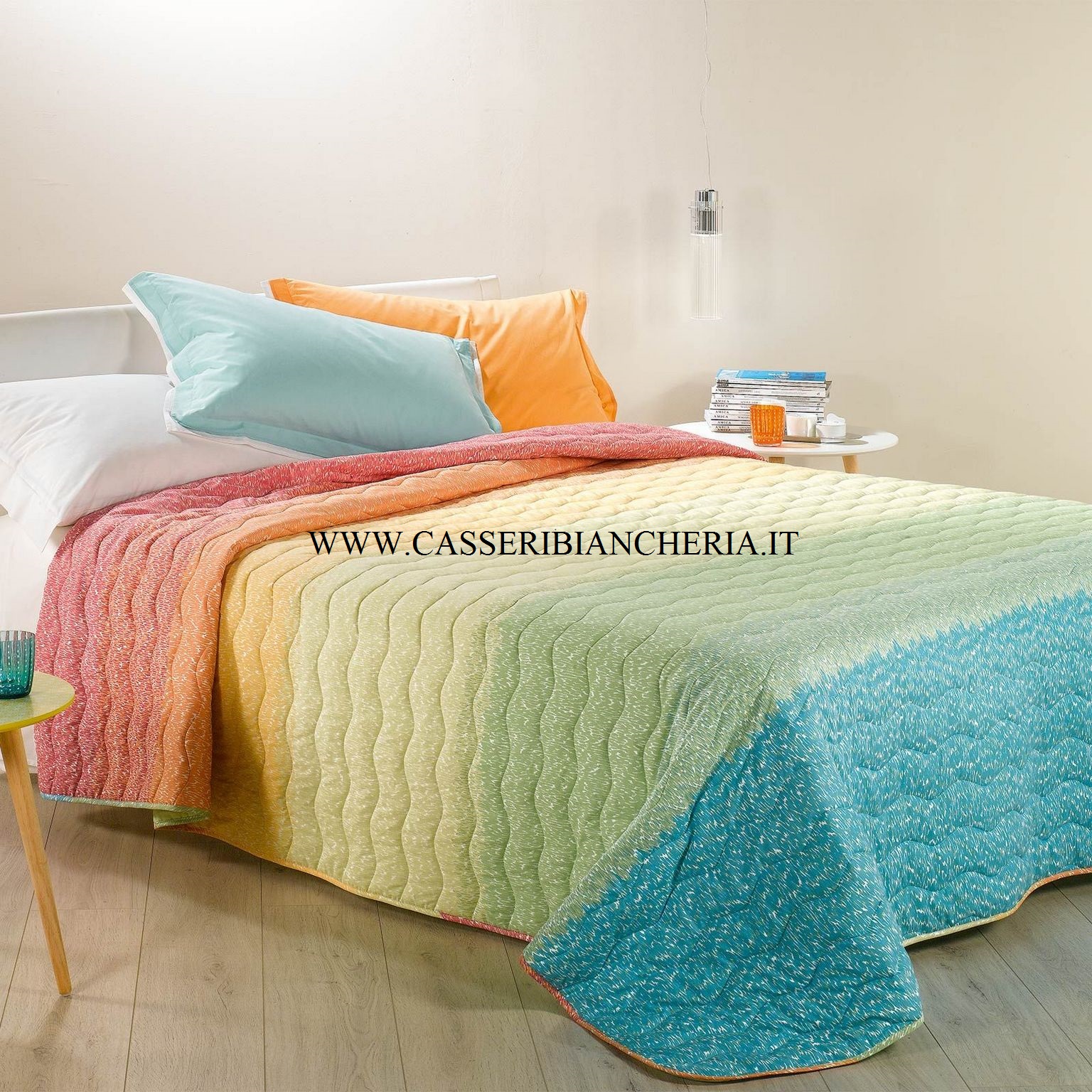 Quilt-copriletto-Multicolor-Iride-Singolo-cm.-170-x-270-Caleffi