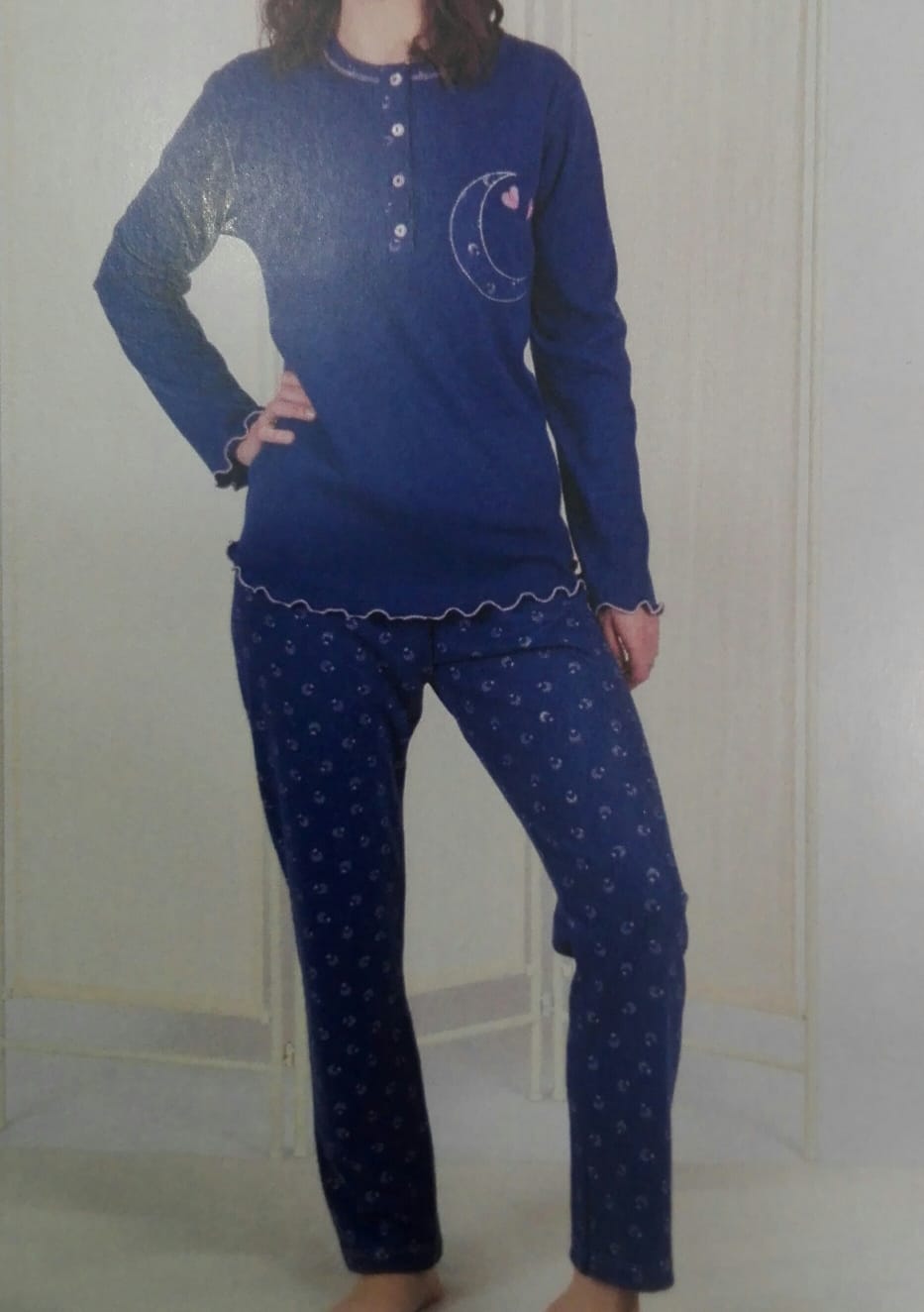 Pigiama -invernale -cotone -interlock -39646