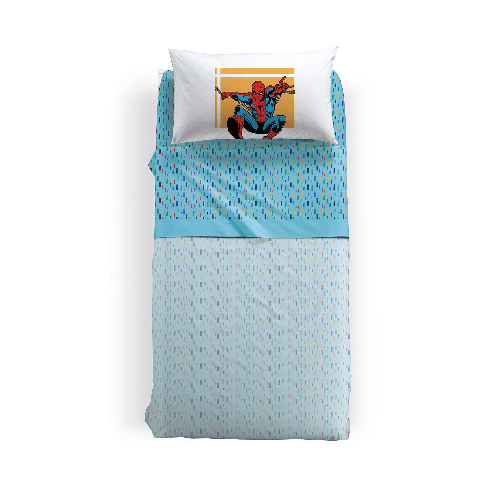 Completo Lenzuola Singole Caleffi Spider Man New York