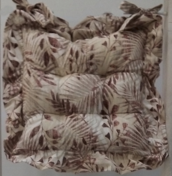 Cuscino Quadrato Trapuntato Cosma Rosso
