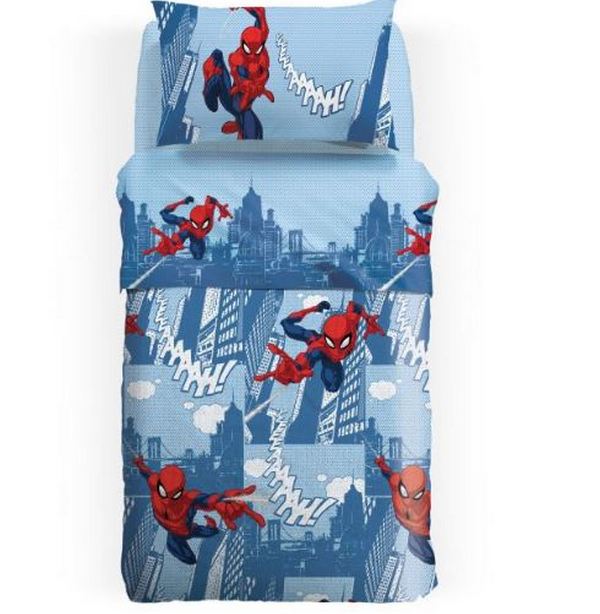 Trapuntino-singolo-Caleffi-Disney-Spider-Man-Città