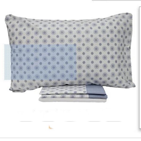 Completo-Lenzuola-Copriletto-Matrimoniale-Somma-In-Percalle-Corinne-Col.-Azzurro-Chiaro