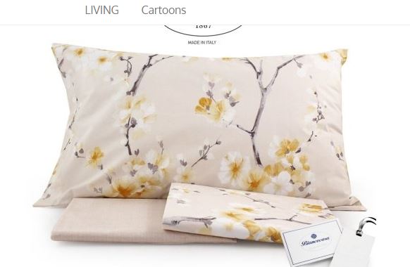 Completo-Lenzuola-Copriletto-Matrimoniali-Somma-Azzurra-Col.-Crema