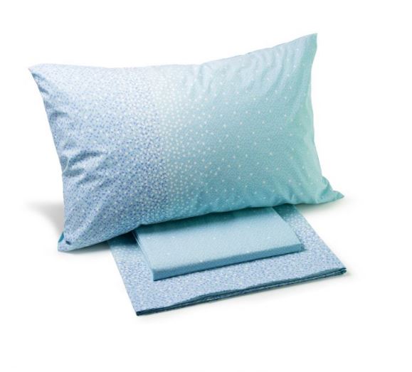 Completo-Lenzuola-Matrimoniali-Caleffi-Quadretti-Col.-Blu