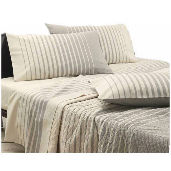 Naturae-Completo-Lenzuolo-Matrimoniale-Gabel-Orizzonte-Beige