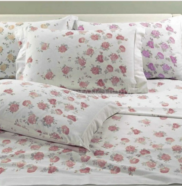 Completo-Lenzuolo-Matrimoniale-Caleffi-Flanmella-Albarosa-Rosa