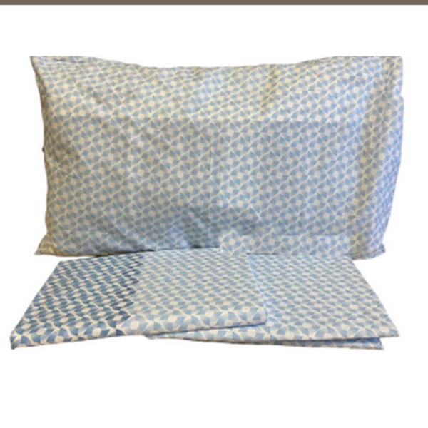 Completo-Lenzuolo-Matrimoniale-Caleffi-Pagoda-Azzurro