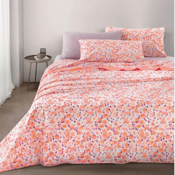Completo-Lenzuola-Matrimoniali-Tolosa-Fucsia