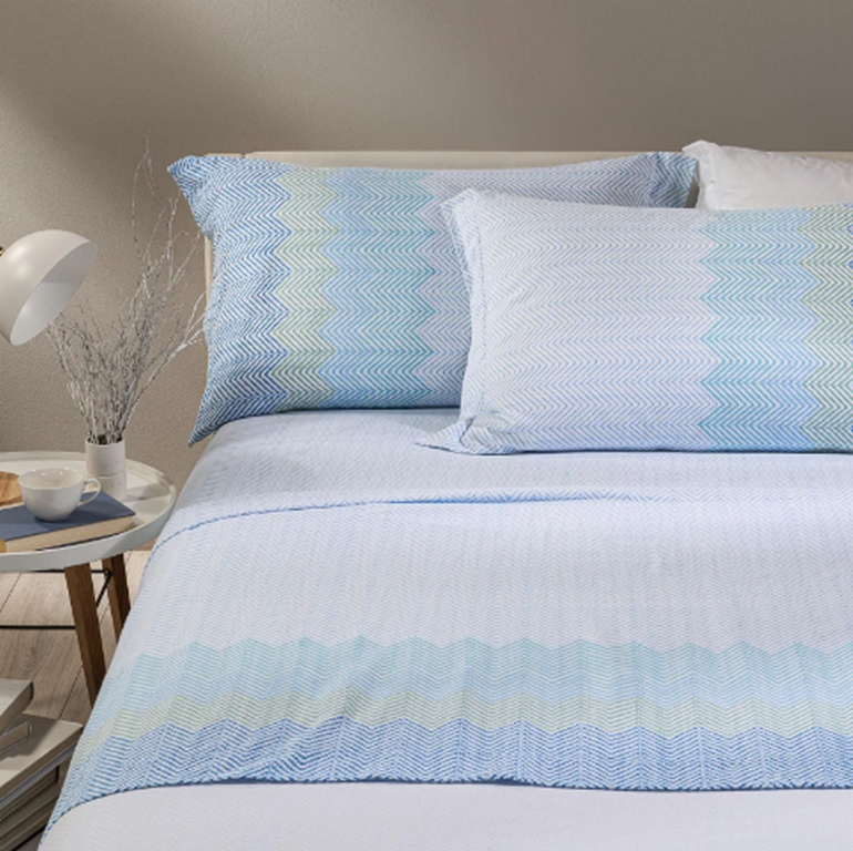 Completo-Lenzuolo-Matrimoniale-Caleffi-Flanella-william-Bluette